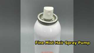 Pompa Aerosol Kabut Halus 0,12cc untuk Penataan Rambut