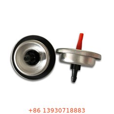 Tekanan tinggi Butane Lighter Refill Valve Fitting Plastik Logam
