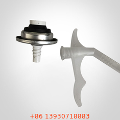 Tube Type One Inch Aerosol PU Foam Valve Cocok Untuk Produksi Silicone Sealant Untuk Bahan Konstruksi