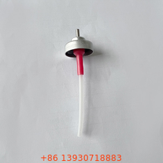 L Actuator Aluminium Metered Aerosol Valve Untuk Kaleng Aerosol Kosmetik