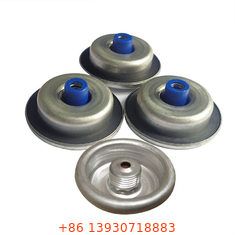 Female Self Sealing Threaded Camping Gas Valve 25.4mm Untuk Pasar Uni Eropa