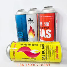Kaleng Bahan Bakar Propana Tabung Gas Butana 65*158 Mm Jenis Aksesori