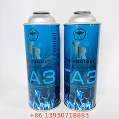 Tangki Gas Butana Tinplate dengan CMYK 4 Warna dan Panton Color 1 X Canister