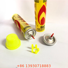 Pemakaian Eksternal 80ml Butane Gas Cylinder Refill Blow Torch Gas Refill