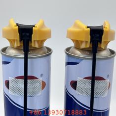35.13mm diameter nozzle Aerosol Nozzle Sprayer dengan tabung ekstensi 27.34mm ketinggian nozzle