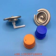 Klep kompor gas portabel yang handal dan tahan lama dengan gasket dalam Buna