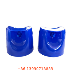Blue Spray Aerosol Nozzle dengan tabung ekstensi dan PP Tube Material