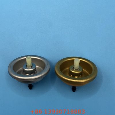 Klep Aluminium Aerosol yang tahan lama untuk penggunaan Mousse rambut