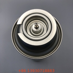 Black Handle Butane Gas Valve for Cooking/Baking Bentuk bodi katup lurus