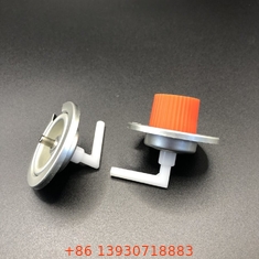 Katup gas spring stainless steel camping untuk kompor gas NPT outlet threaded 1/4 inci
