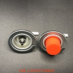 Warna Hitam Camping Gas Butane Gas Valve Dengan Tinplate Dan PP Material di Black Handle
