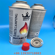 65 X 158 mm Butan Gas Canister untuk peralatan dapur luar ruangan