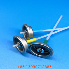 Satu kali penggunaan rata-rata semprotan katup aerosol 50/75/100/120/150/200mcl Dengan tubuh aluminium dan segel gasket