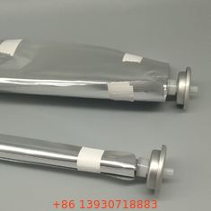 Tas aseptik pada teknologi katup untuk produk semprot farmasi dan medis yang steril dengan dispensasi bebas kontaminasi dan pengukuran yang tepat