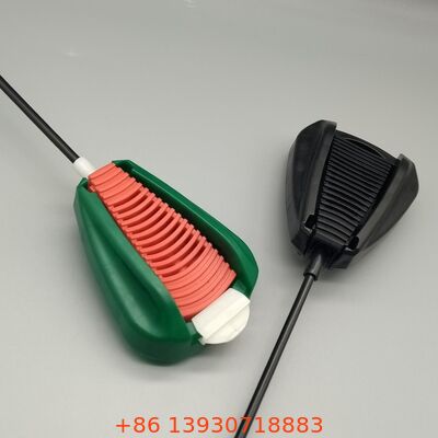 Aktuator pemicu aerosol dengan jerami ekstensi panjang untuk penyemprotan yang ditargetkan yang akurat