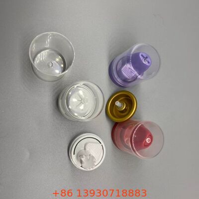 Aluminium Konstruksi korosi tahan aerosol semprot katup dengan 360 derajat fungsi untuk rambut Mousse