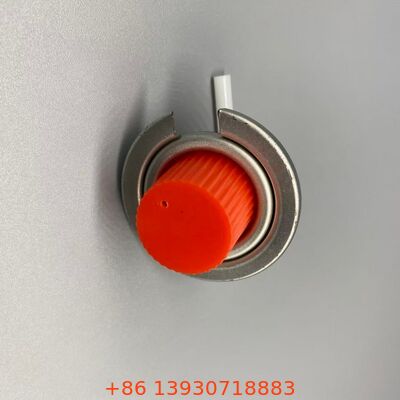 Klep Kompor Masakan Luar Ruangan 1 Inci Bertugas Berat Dengan Tutup Merah