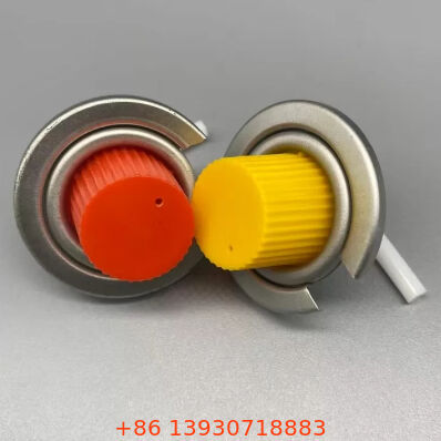 Katup Kompor Outdoor 1 Inci Berkinerja Tinggi dengan Penutup Pelindung Merah