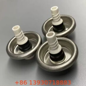 1 Inch Tinplate PU Foam Aerosol Valve untuk Dispensing Tekanan Tinggi Terkontrol