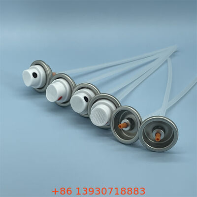 UV-resistant Custom Color-matched Ready-to-install Aerosol Male Paint Spray Valve dengan atomisasi kabut halus