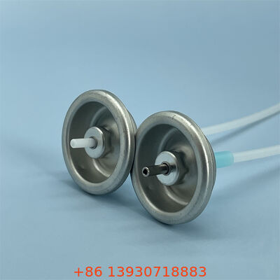 Satu Inch Tinplate Metered Aerosol Valve untuk pelepasan wangi terus menerus di ruang komersial