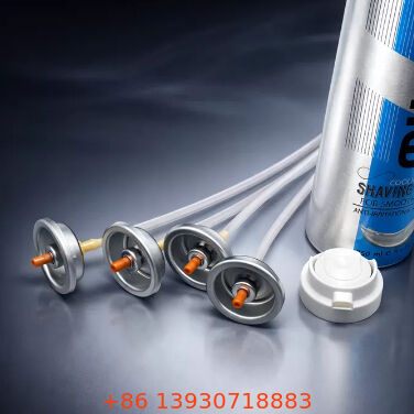 Katup busa tahan kebocoran untuk sistem krim cukur