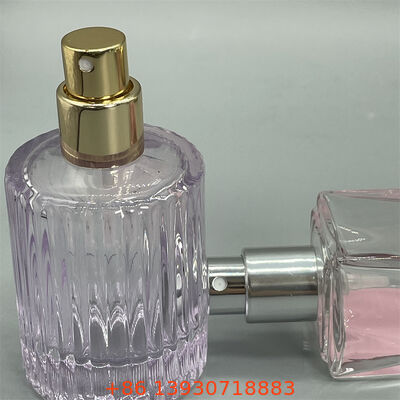 Pompa Parfum Aluminium Matte, Nozel Semprot Pewangi Logam untuk Botol Parfum Kosmetik