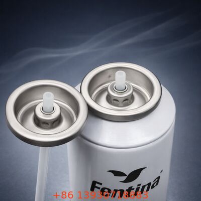 Aerosol Body Deodorant Spray Valve dengan desain anti kebocoran & tahan penyumbatan dan Teknologi Dispensing 360 ° untuk Kaleng Aluminium Universal Fit