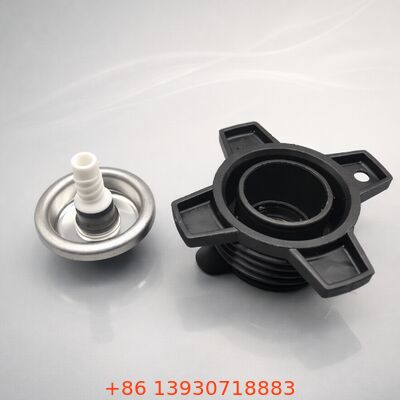 Katup busa PU satu inci dengan tabung celup yang diperpanjang dan konstruksi tinplate untuk penyaluran busa bertekanan