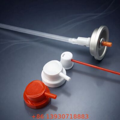 Katup Aerosol Tinplate Logam Satu Inci untuk Aplikasi Semprot Terbalik 360°