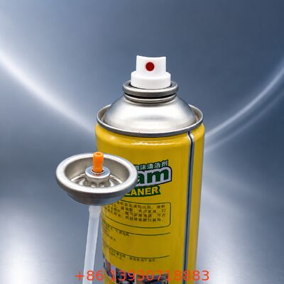Katup Pembersih busa aerosol kulit kaya dengan teknologi busa cling, bahan tahan kimia, dan busa dengan kepadatan tinggi