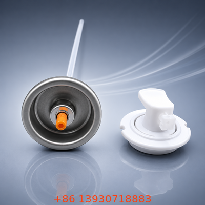 Soft-Finish Aerosol Male Paint Spray Valve dengan Atomisasi Kabut halus dan UV-Resistant Color-Matched Finish