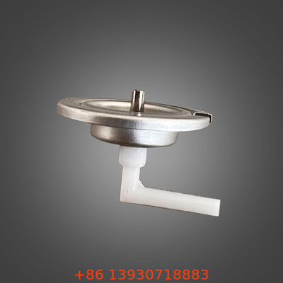 Portabel Tinplate PP Butana Propana Gas Valve Satu Inci Untuk Kompor Kaset
