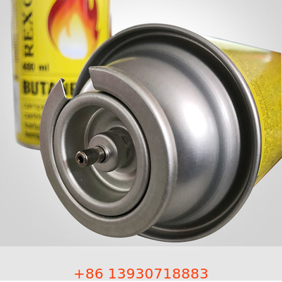 65mm Tinplate Portabel Butana Gas Canister Untuk Kompor Gas BBQ