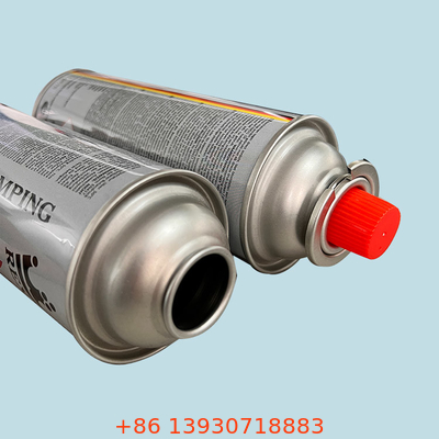Katup Gas Butana Komersial Disesuaikan Katup Kompor Gas Kaset Penutup Merah