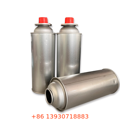 Tinplate Butane Fuel Canister Butane Gas Valve 1 Inch Camp Gas Kompor Valve