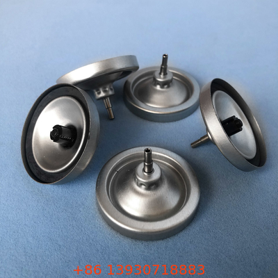 Katup Isi Ulang Ringan Gas Tinplate Anti Kebocoran 40mm Dengan Batang Logam