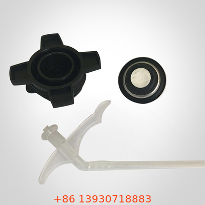 1 Inch Gun Type Pu Foam Spray Can Valve Dengan Tabung Dan Tutup Untuk Bahan Konstruksi Kaleng