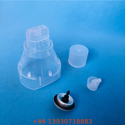 Semprotan Silinder Oksigen Dapat Katup Dan Masker Dengan Tutup Ringan