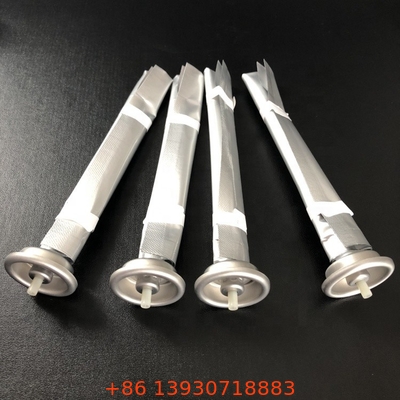 Tas Aerosol Stainless Steel Pada Semprotan Katup Untuk Produk Perawatan Tubuh