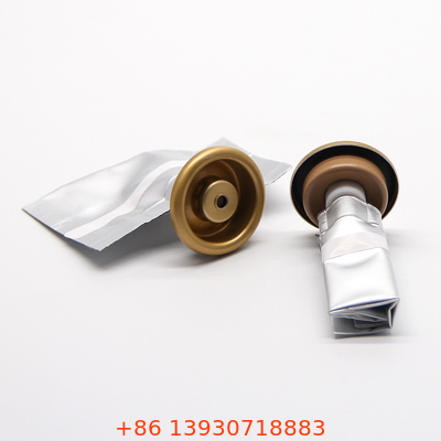 Tas Katup Aerosol BOV Ringan 1 inci Pada Katup Untuk Kaleng Kaleng Tabir Surya