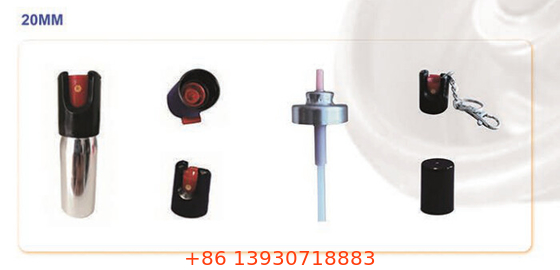 Personal Defense Pepper Aerosol Spray Valve 20mm Dengan Aktuator