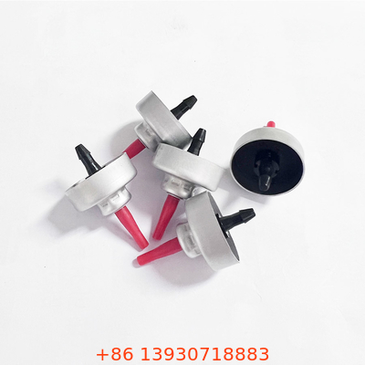 Buna Gasket 20mm Tinplate Butane Gas Filler Valve Dengan Batang Plastik