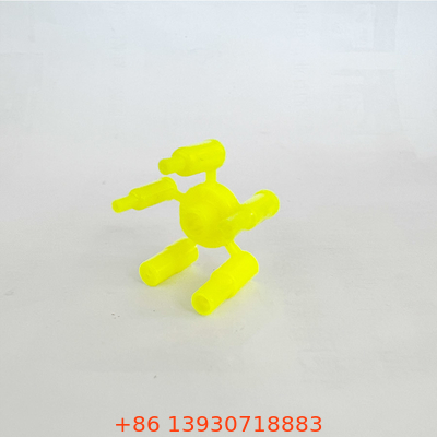 Fitting katup gas terbalik dengan desain ergonomis