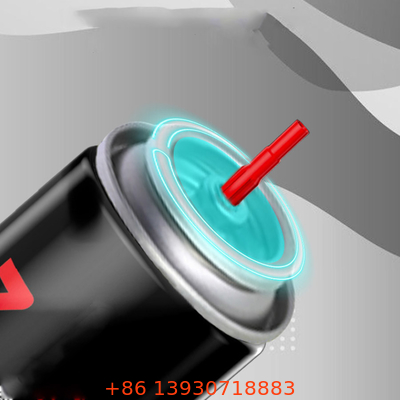 Safety Butane Gas Lighter Refill Valve Ukuran 25.4mm Dengan Buna Gasket
