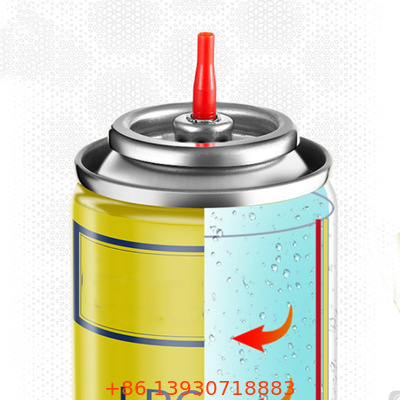ODM OEM Gas Lighter Refill Valve Dengan Batang Gas Butana Plastik Untuk Kaleng Kaleng Gas Lebih Ringan