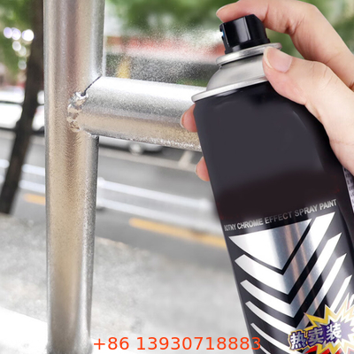 Lukisan Semprot Cat Valve Fitting Tinplate Pernis Bening Dengan Laminasi PP