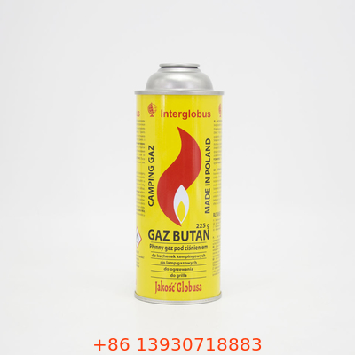 400ml Kompor Gas Portabel Tabung Botol Gas Butana Kecil 65mm