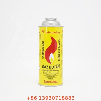 Explosion Proof 220g Butana Gas Cartridge