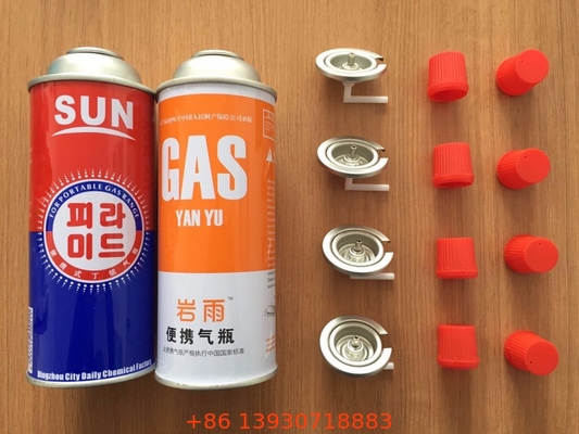 Aplikasi Gas Butana Kaset Katup Gas Dengan Sampel Gratis